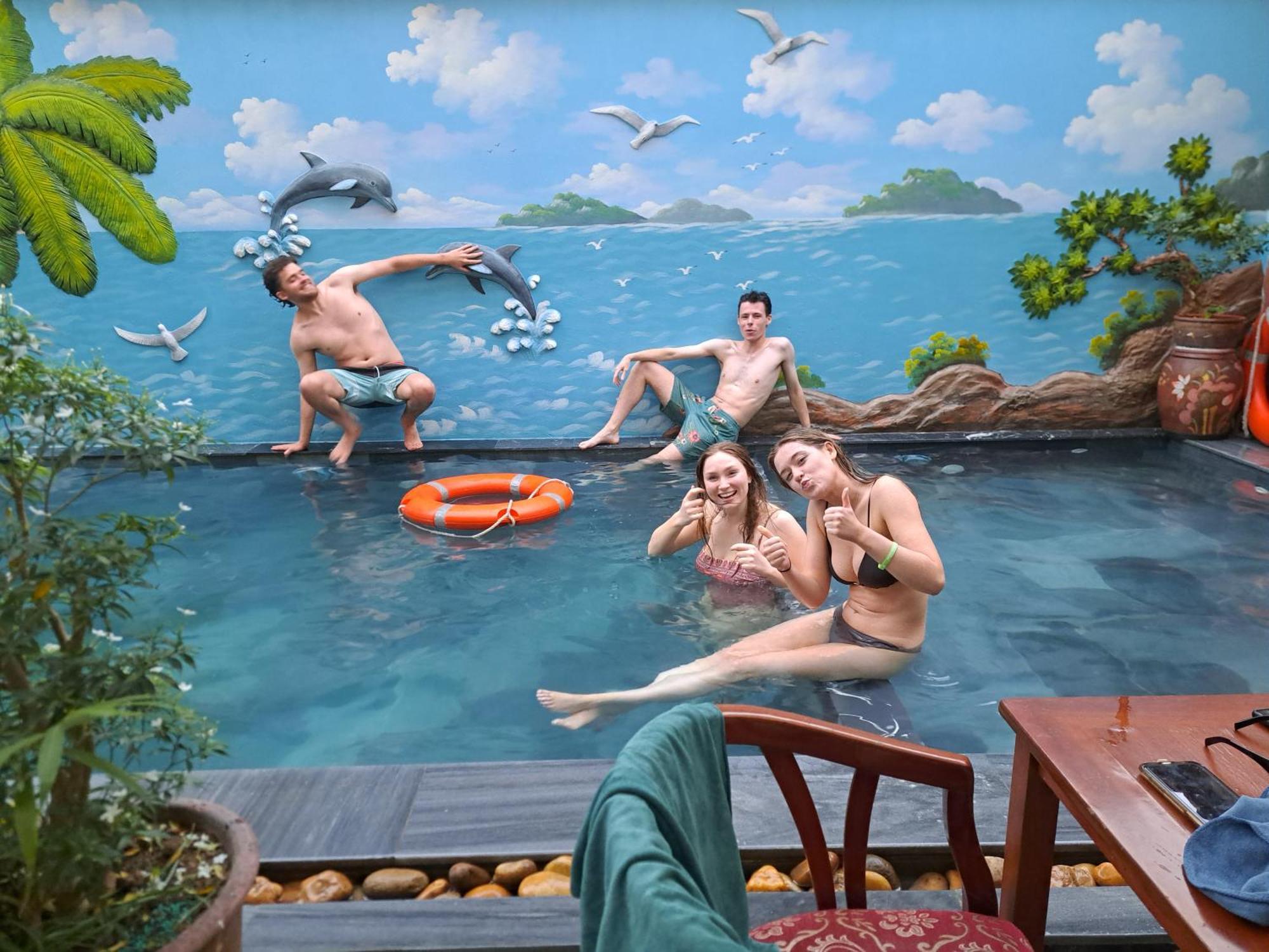 Tam Coc Paradise Homestay Ninh Bình Exteriör bild