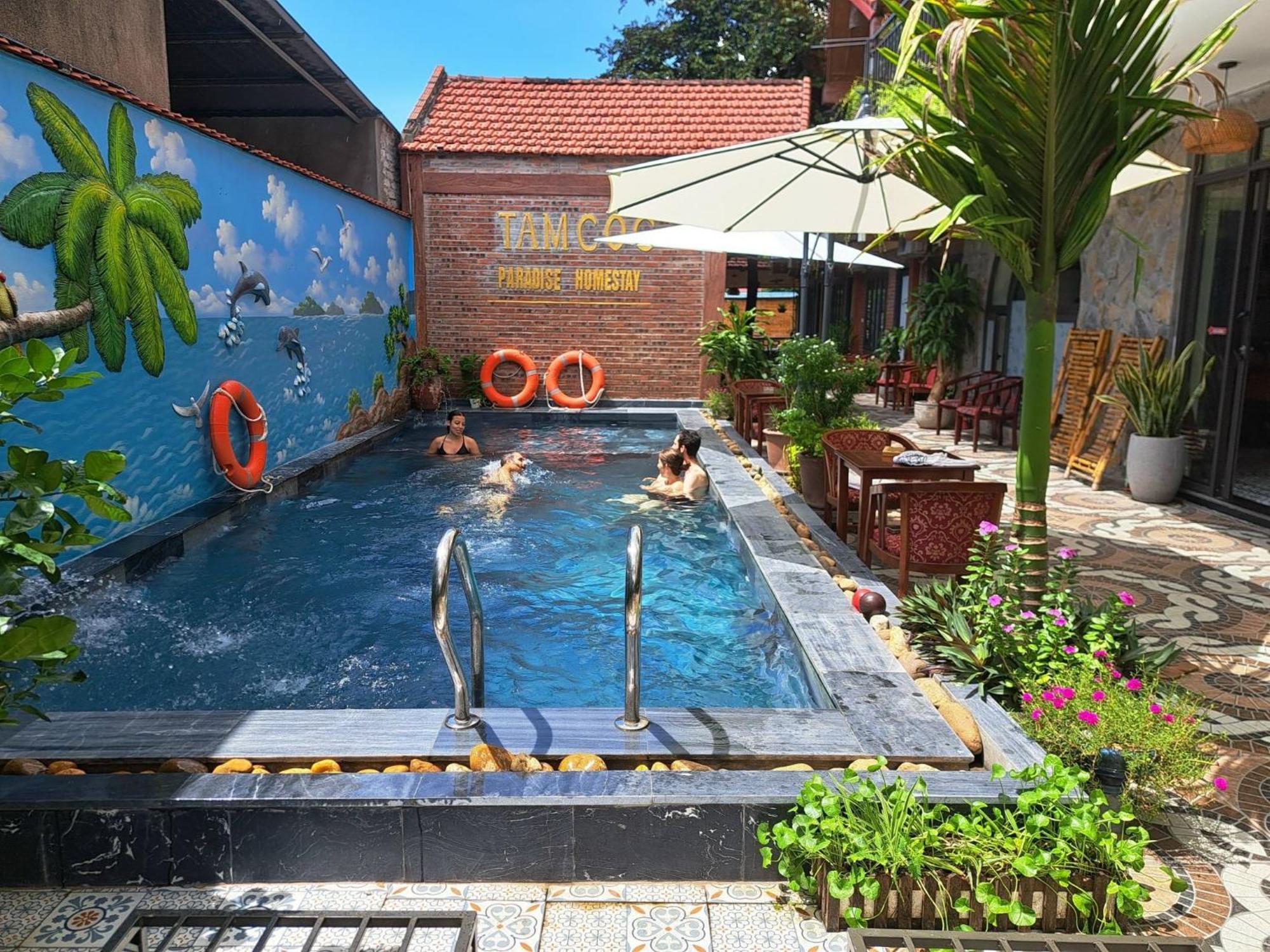 Tam Coc Paradise Homestay Ninh Bình Exteriör bild
