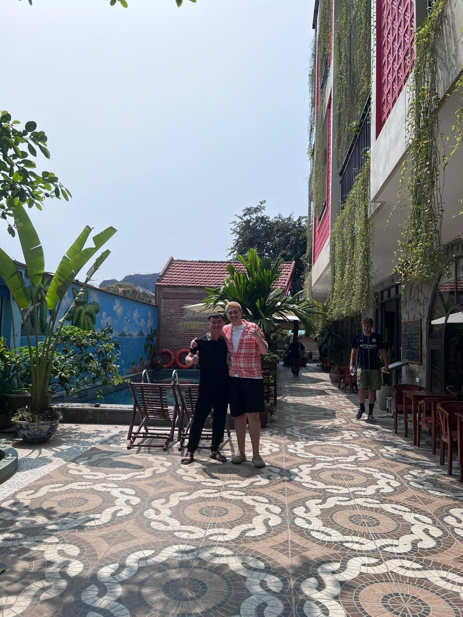 Tam Coc Paradise Homestay Ninh Bình Exteriör bild